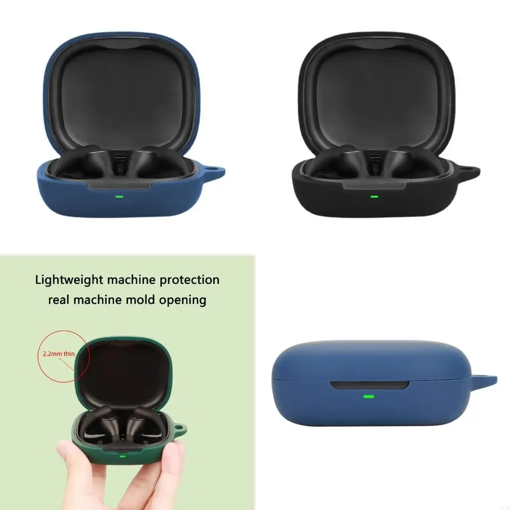 

Y5jb наушник корпус Shock-Resepting Counting Skinliply Friending Guarding Showable Nonslip охраняйте от случайного падения для