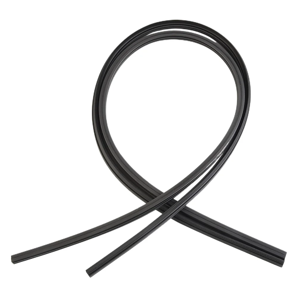 Parts Wiper Blade Accessories Black Car 2pcs Fittings Frameless Refill Replacement Silicone Truck Vans Windshield