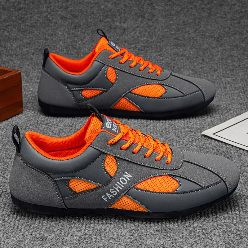 

Men's Spring New Fashion Casual Sports Shoes Retro German Trainer Shoes Non‑Slip Wear‑Resistant Loafers Breathable Mesh Shoe