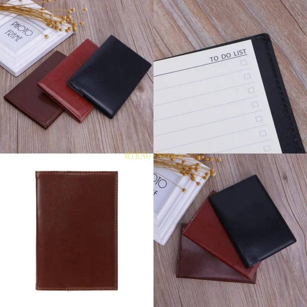 

Mini Pocket Notebook Portable Journal Diary Book PU Leather Cover Note Pads best sale