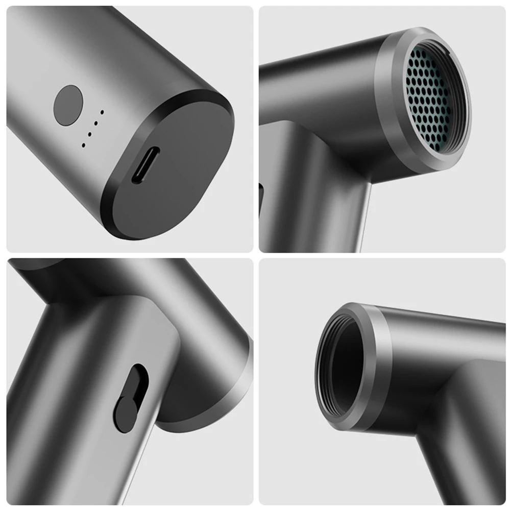 

110000PRM Электрическая воздушная тряпка Бесщеточный двигатель Беспроводная воздуходувка 2000 мАч Портативная воздуходувка для очистки электрических устройств