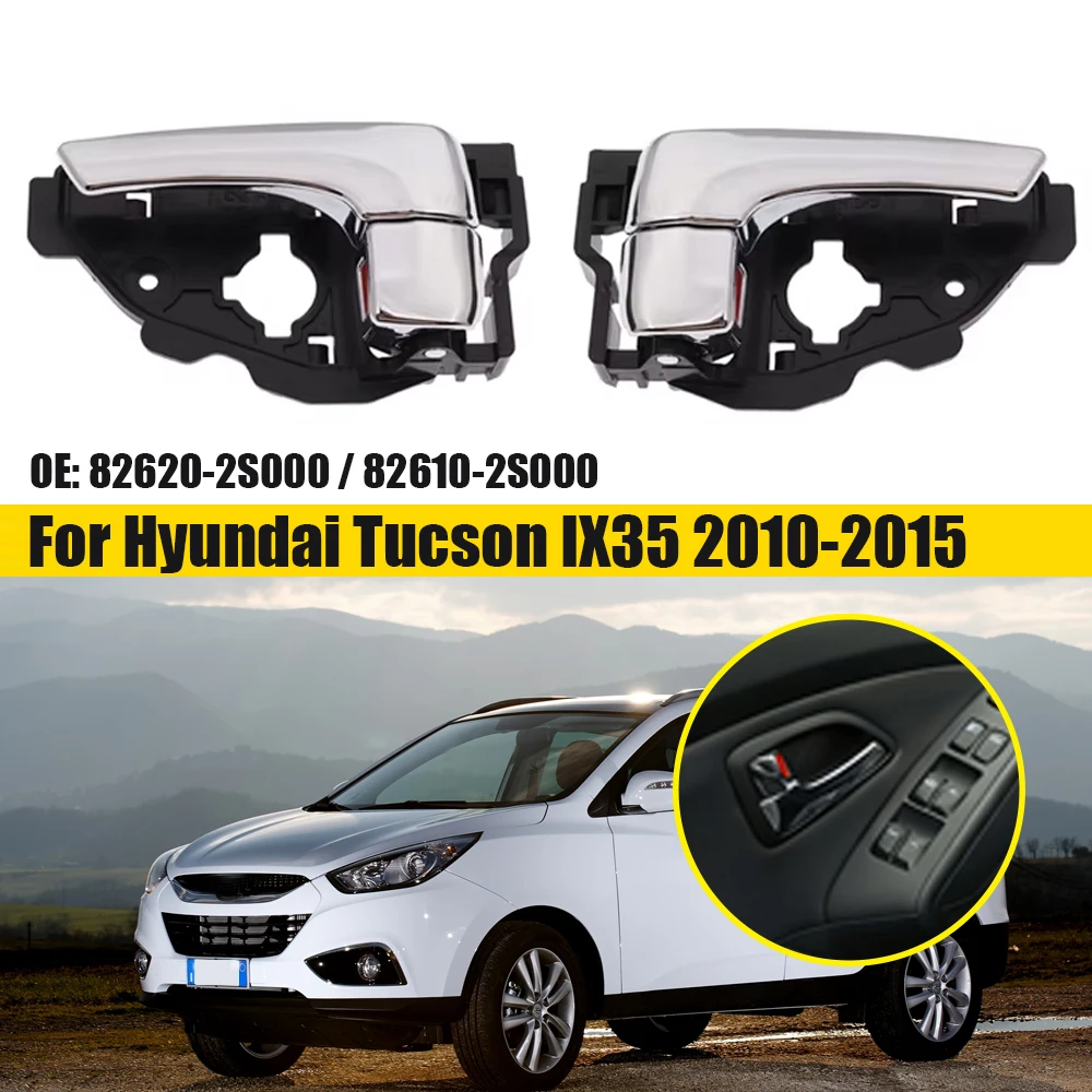 Left Right Car Inner Door Handle For Hyundai Tucson IX35 2010 2011 2012 2013 2014 2015 82620-2S000 82610-2S000 Auto Replacement