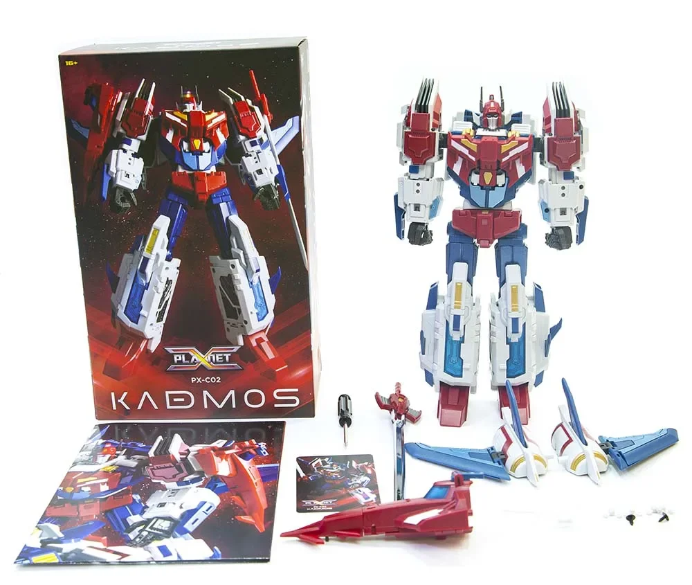 New Transformation Toys Robot Planet X Robots toy PX-C02 Kadmos IDW Star Saber PX C02 Action figure in stock