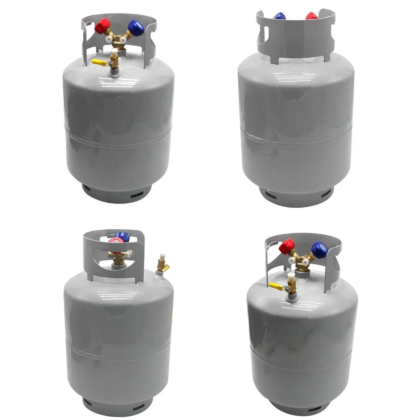

Refrigerant recovery steel cylinder 22kg/50kg air conditioner snow refrigerant recovery R134R410r22R404r407 tank