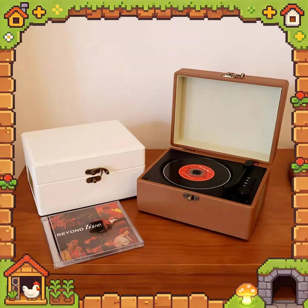 

Beetle CD Player Multifunctional Portable Stereo Cd Player CD Playback/Bluetooth Playback /USB Playback TYPE-C Power Socket