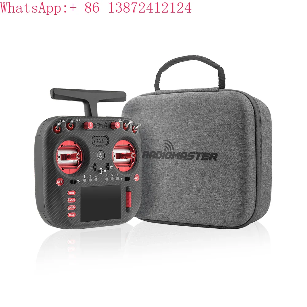 

forRadiomaster TX15 16ch 3.5inch IPS Touchscreen V5.0 Hall Gimbals Radio Controller ExpressLRS Built-in Gyro Microphone