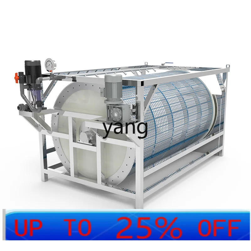LTT Stainless Steel Microfiltration Machine Automatic Backwash Circulating Water Filter Aquaculture Frame