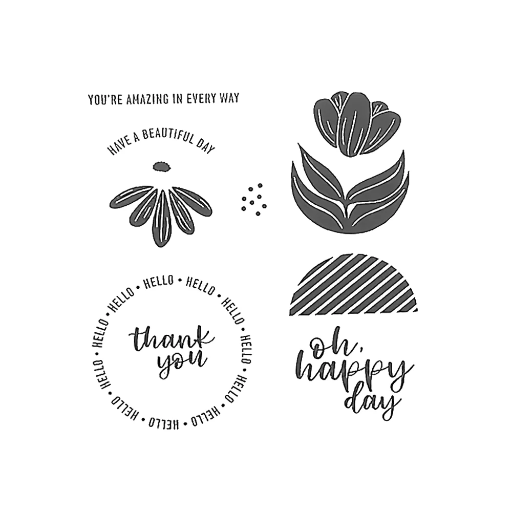 2026 New Happy Valentine's Day Holiday Decorations Metal Cutting Dies Clear Stamps Scrapbooking Embossing DIY Paper Card Album