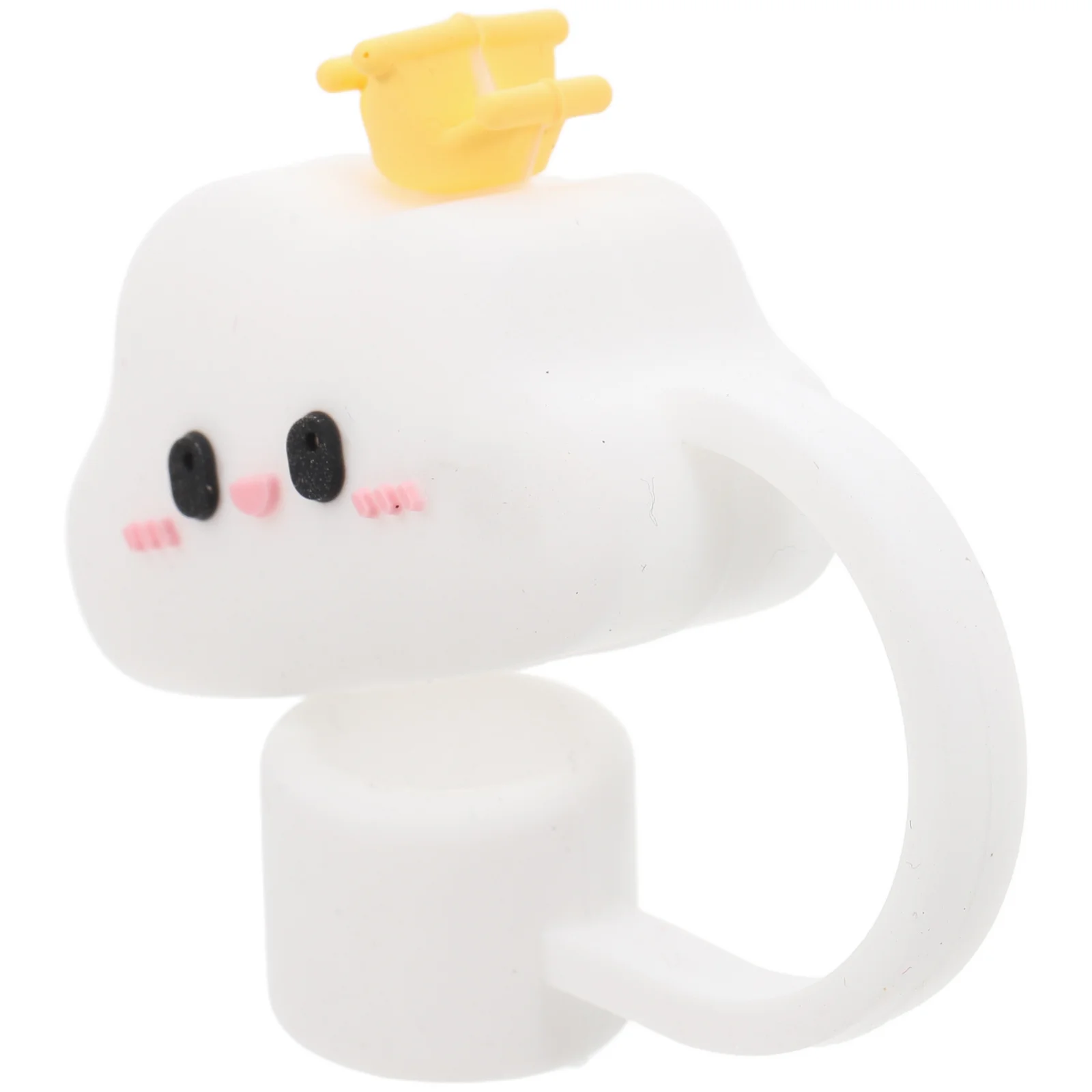 

Silicone Straw Caps 10mm Hole Cloud Shaped Reusable Straw Covers Protective Lid Stopper for Tumblers Drink Safety Fun