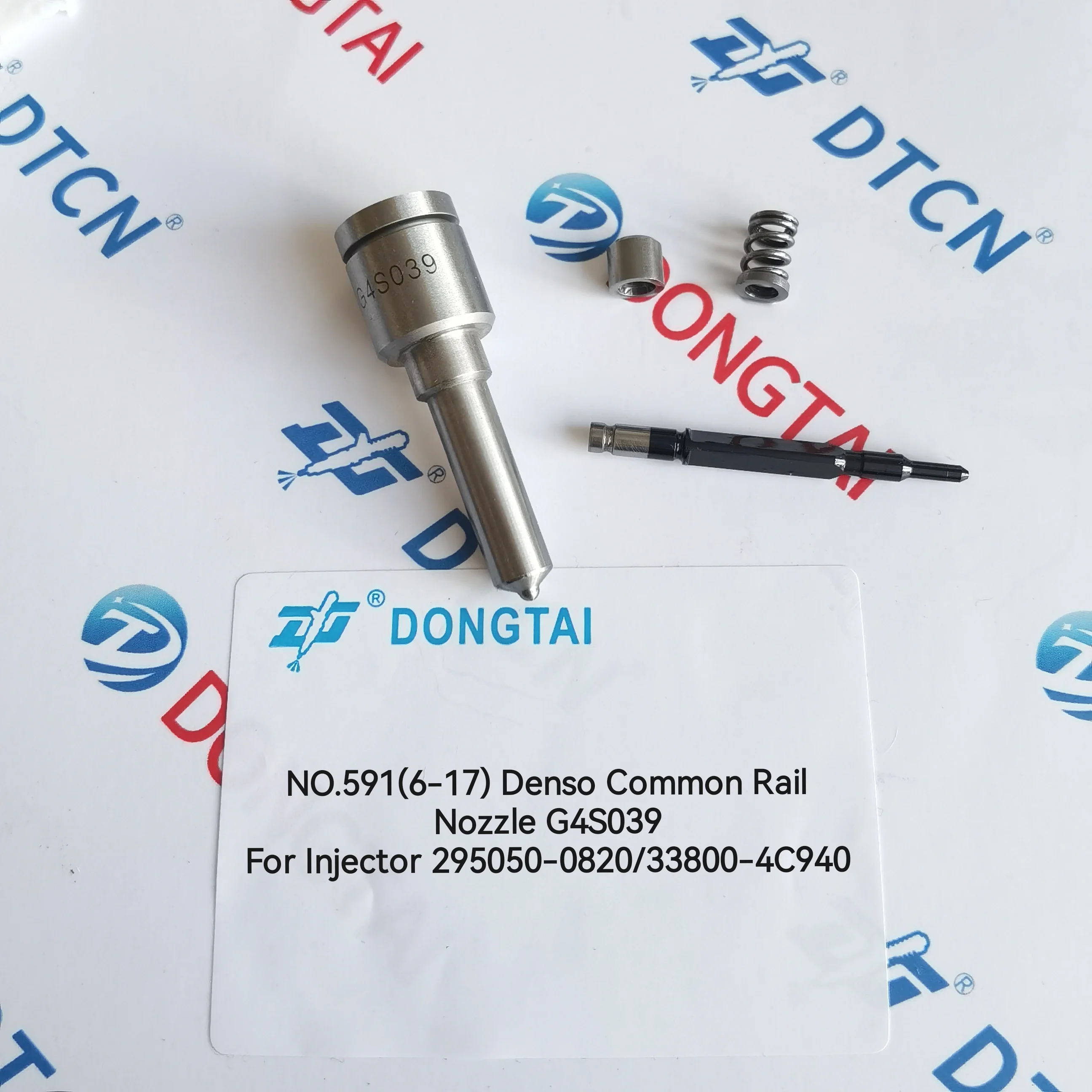 NO.591(6-17) Common Rail Injetion Nozzle G4S039 for Denso G4 Injector 295050-0820 33800-4C940