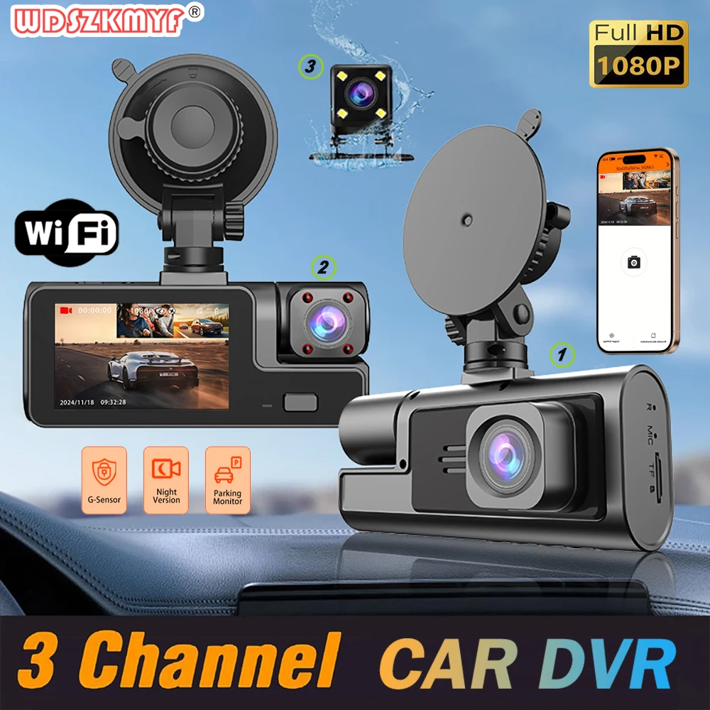 Car Dvr 3Camera For…