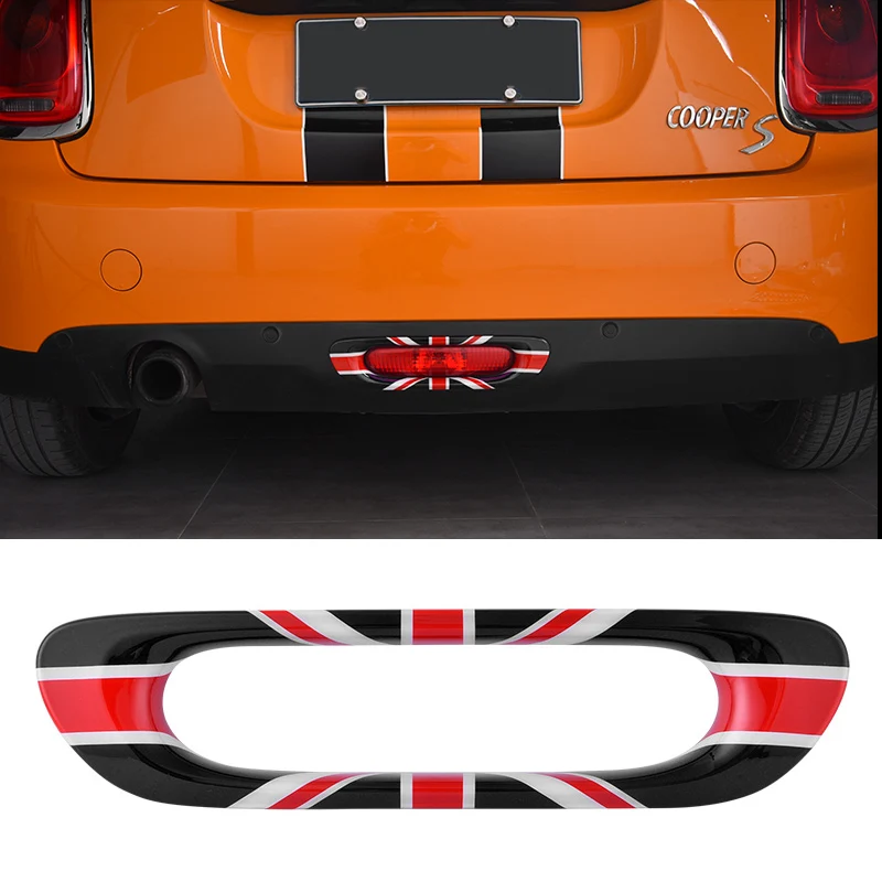 

Car Rear Fog Light Bezel Decoration Cover Rear Bumper Tail Light Lamp Trim Frame For Mini Cooper F55 F56 Exterior Accessories
