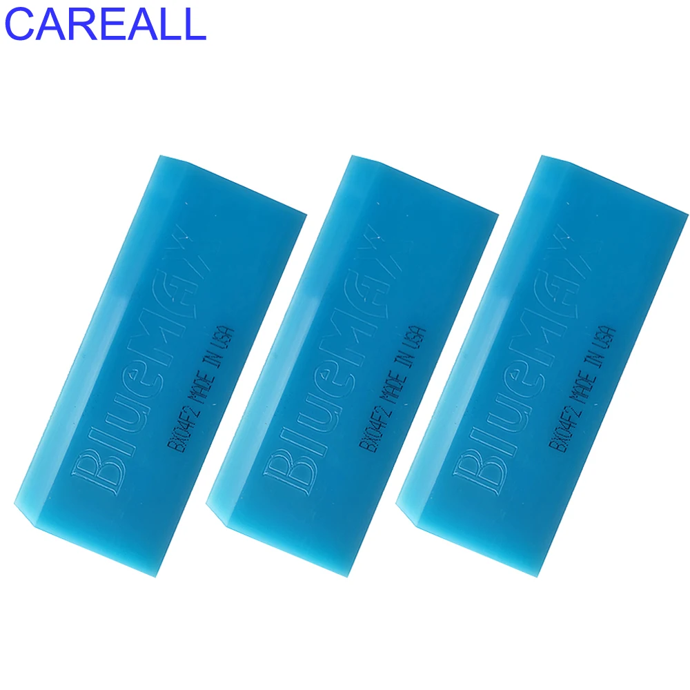 

CAREALL Hard BLUEMAX Rubber Strip Car Cleaning Tool PPF Film Wrap Squeegee Window Tint Wash Accessories Water Wiper Scraper