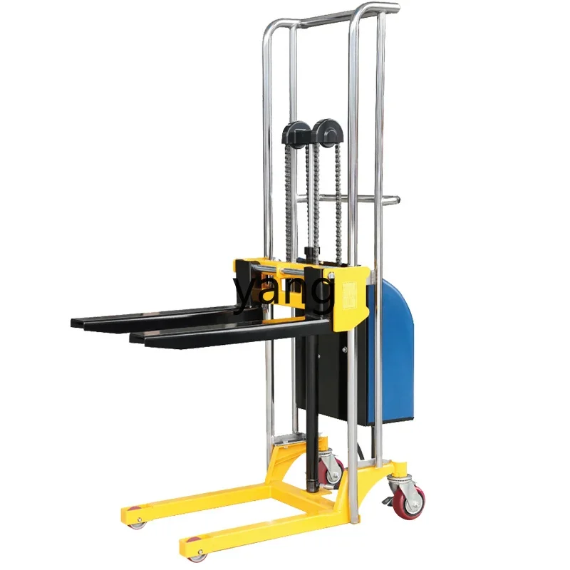 

YJQ electric light stacker 400kg light forklift automatic hydraulic lifting table