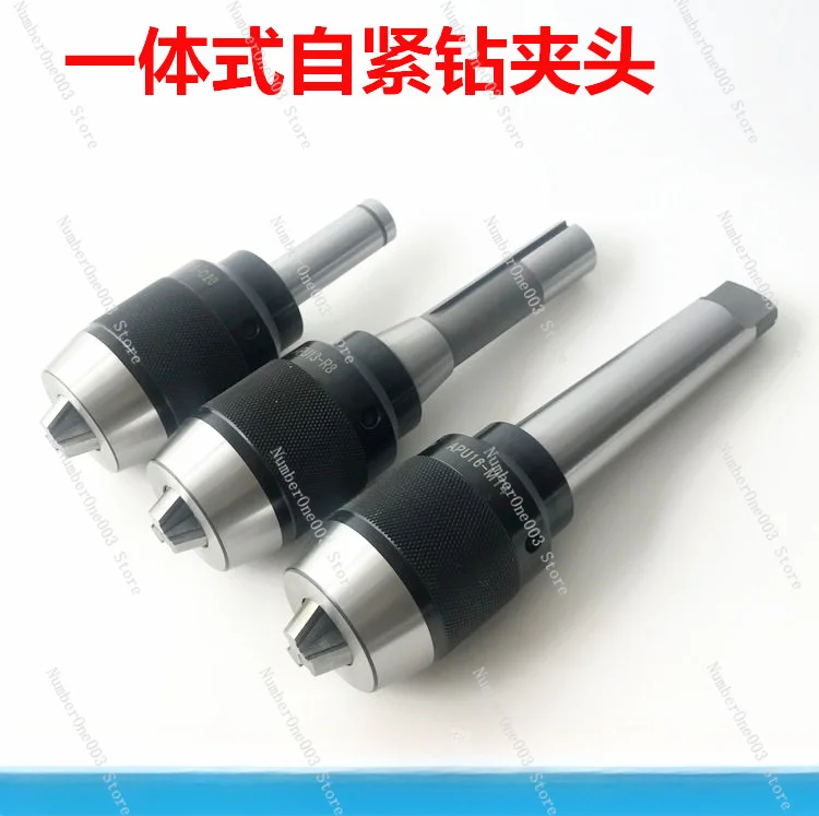 

One-Piece Self-Tightening Drill Chuck R8/C20-APU13/16 Milling Machine Self-Locking Morse Taper Shank Quick Drill Chuck