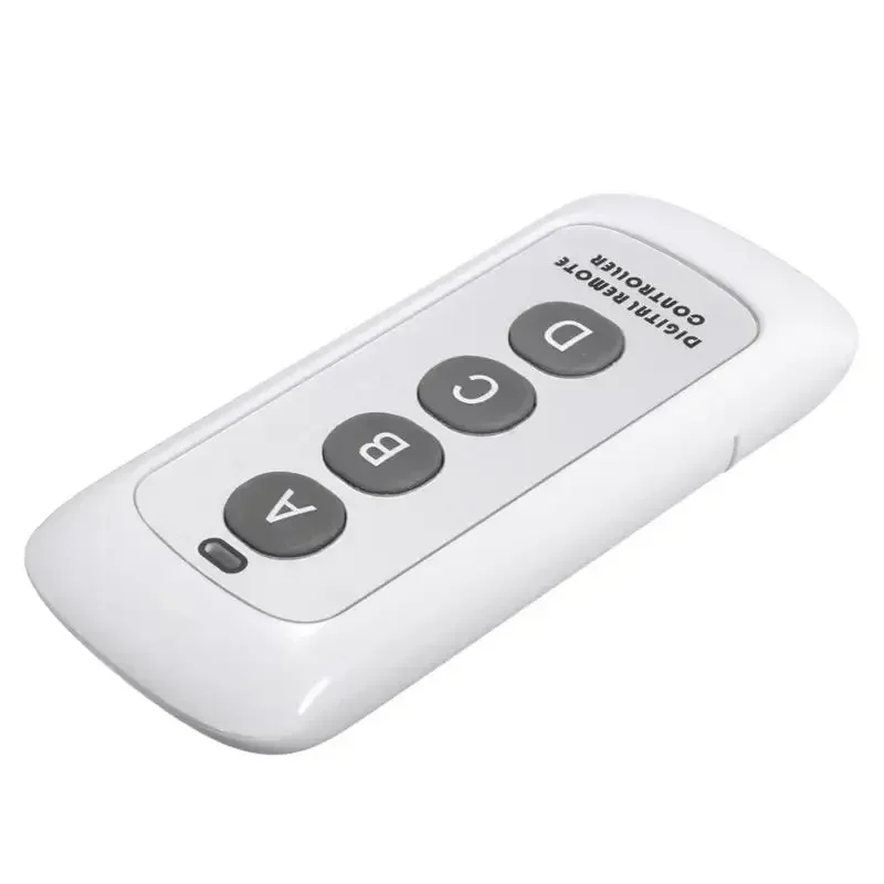 RF 433MHz Door Remote Control Universal 4 Keys Garage Remote Control Cloning Electric Gate Remote Controller Duplicator Key