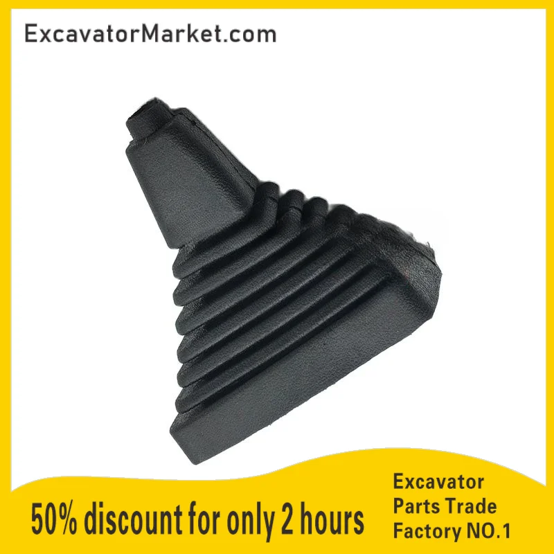 Digger Lever Handle Dust Rubber Sleeve Dust Cover Excavator Accessories  For Kato HD400 / 450 / 500 / 700-5-7