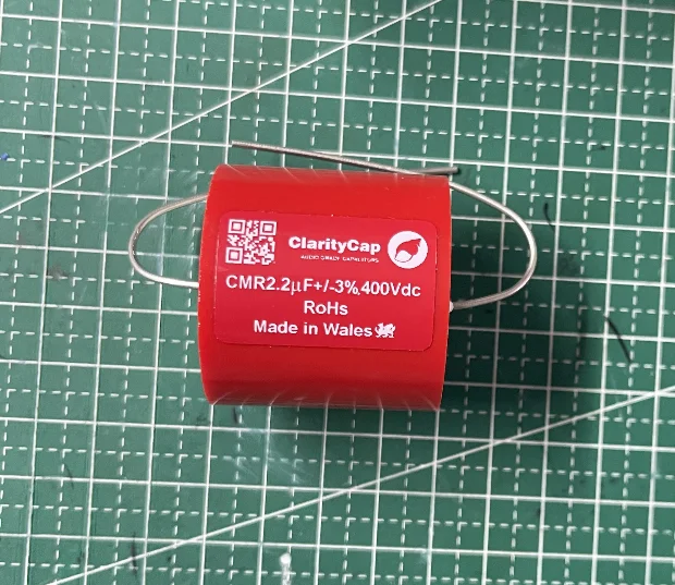 

2PCS/lot British Claritycap (ICW) CMR series +-3% new flagship audiophile audio coupling crossover capacitor free shipping