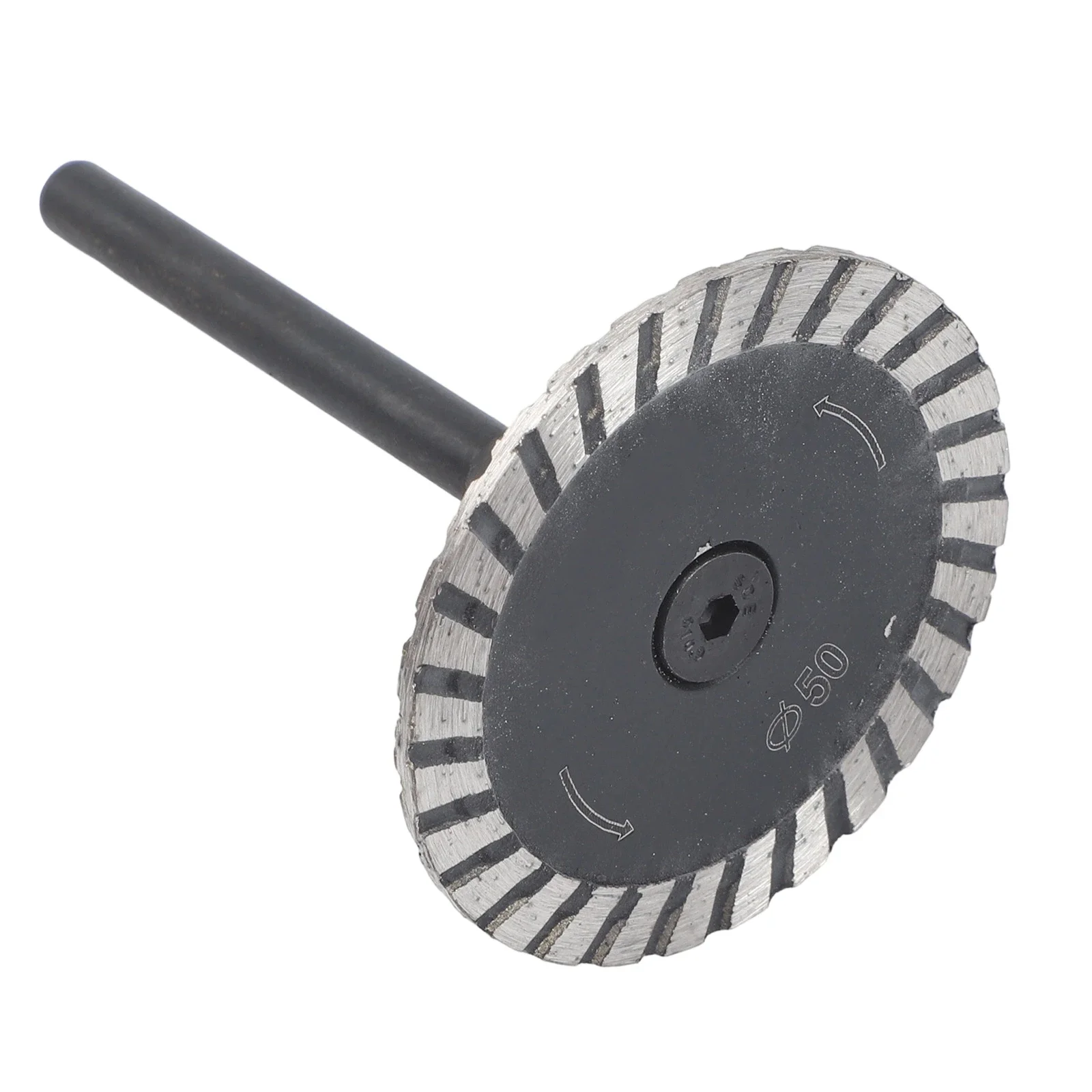 Cutting Disc Circular Saw Blade For DIY Renovation Emery Abrasive Turbo Design Smooth Cutting Mandrel Included Fast Cutting