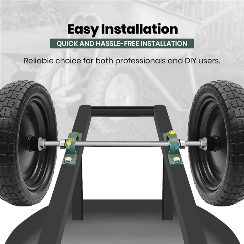 

Hot Sale-UCP205-16 Mounted Pillow Block Ball Bearing 2-Pack-Bearing Steel Bearings 1" Bore With Solid Cast Iron Base