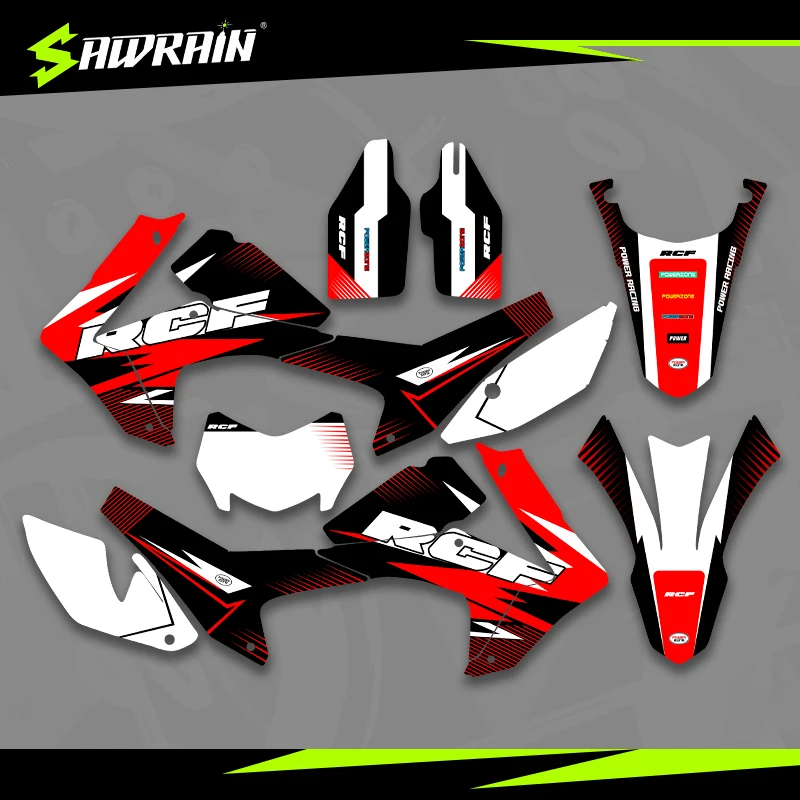 

Sawrain Motorcycle Graphics Backgrounds Decal Stickers Kits for HONDA 12-16 17-20 CRF250L 01