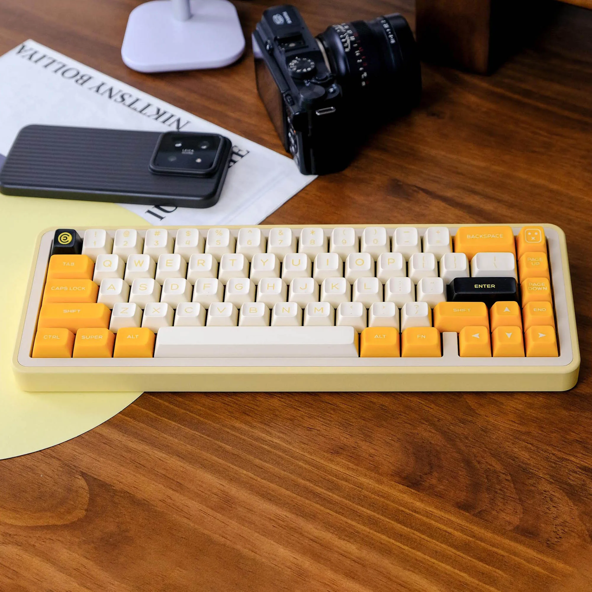 Imagem -03 - Banana Keycaps Temáticos Teclado Perfil SA Tiro Duplo Pbtkeyboard para Switches Gateron mx Gamer Mecânica 160 Chaves