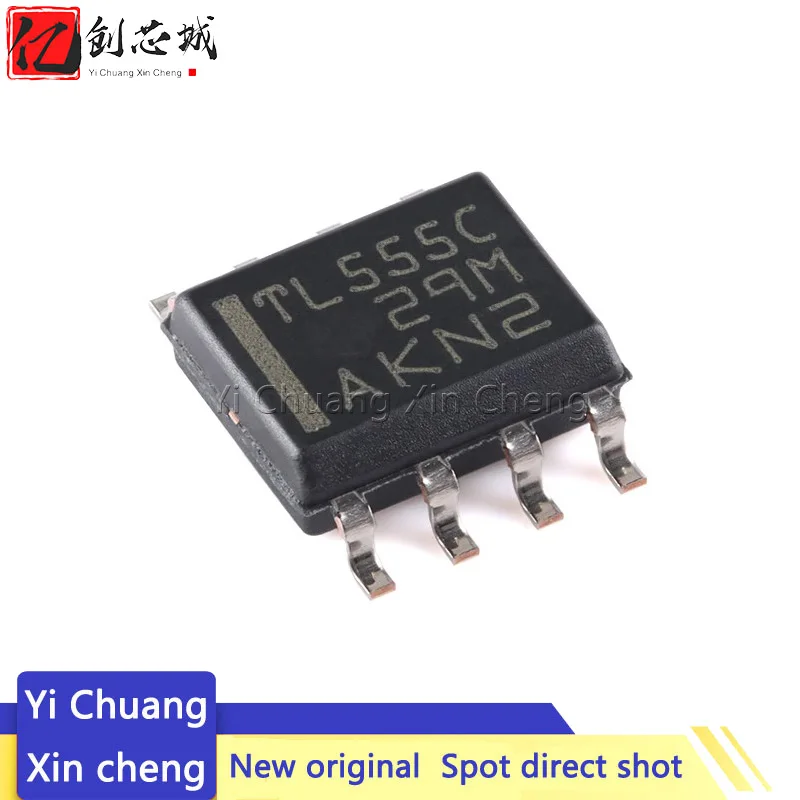 TLC555 TLC555CDR TL555C TL555I TLC555IDR SOP8 TIMERS IC, 10pcs