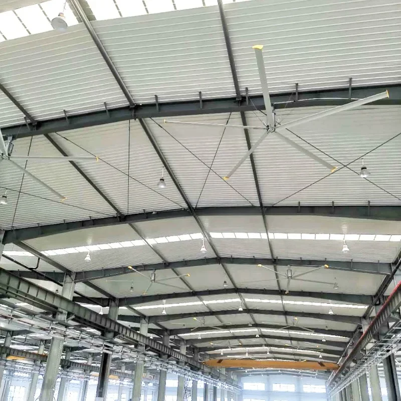 6.72m 22ft Commercial Hvls Large Ceiling Fan With Direct Drive Pmsm Motor Ceiling Fan