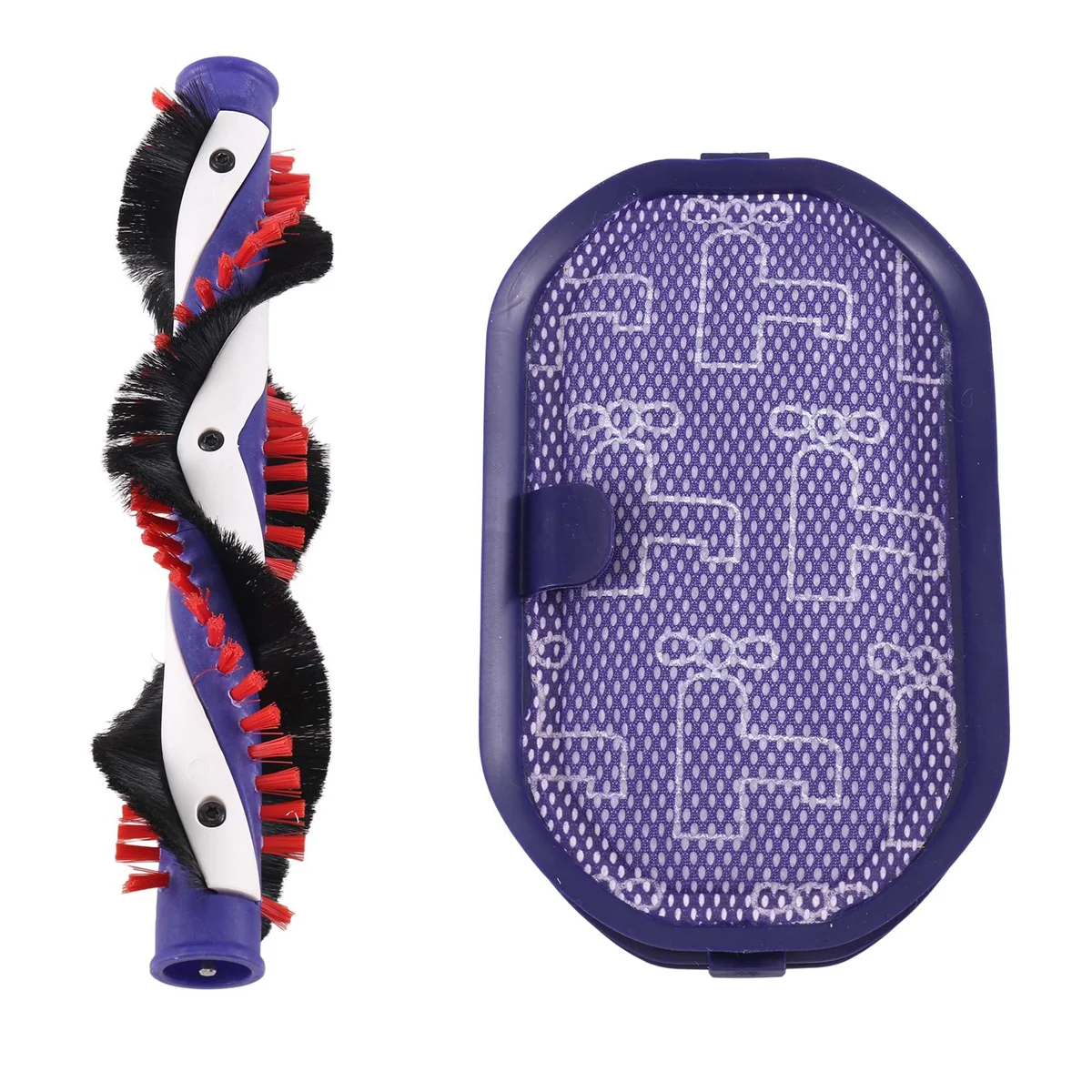 Комплект фильтров для роликовой щетки для DC35, DC44, DC45 920929 -01 917066 -02 Аксессуары для подметального робота-пылесоса