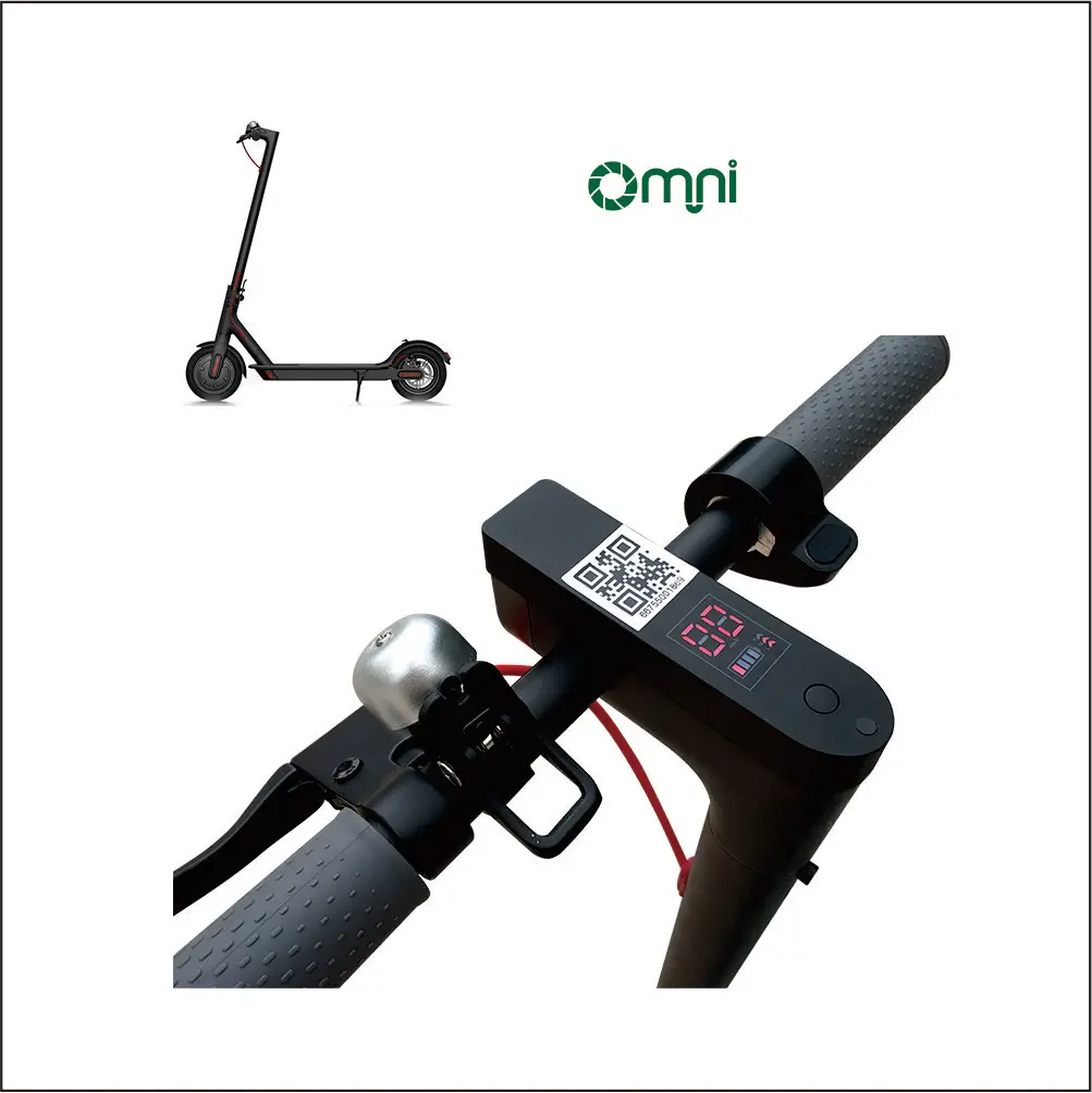 

Omni IPX7 36V/12.5Ah 10 Inch Sharing Electric Scooter Gps with Removable Battery for Sharing With IOT