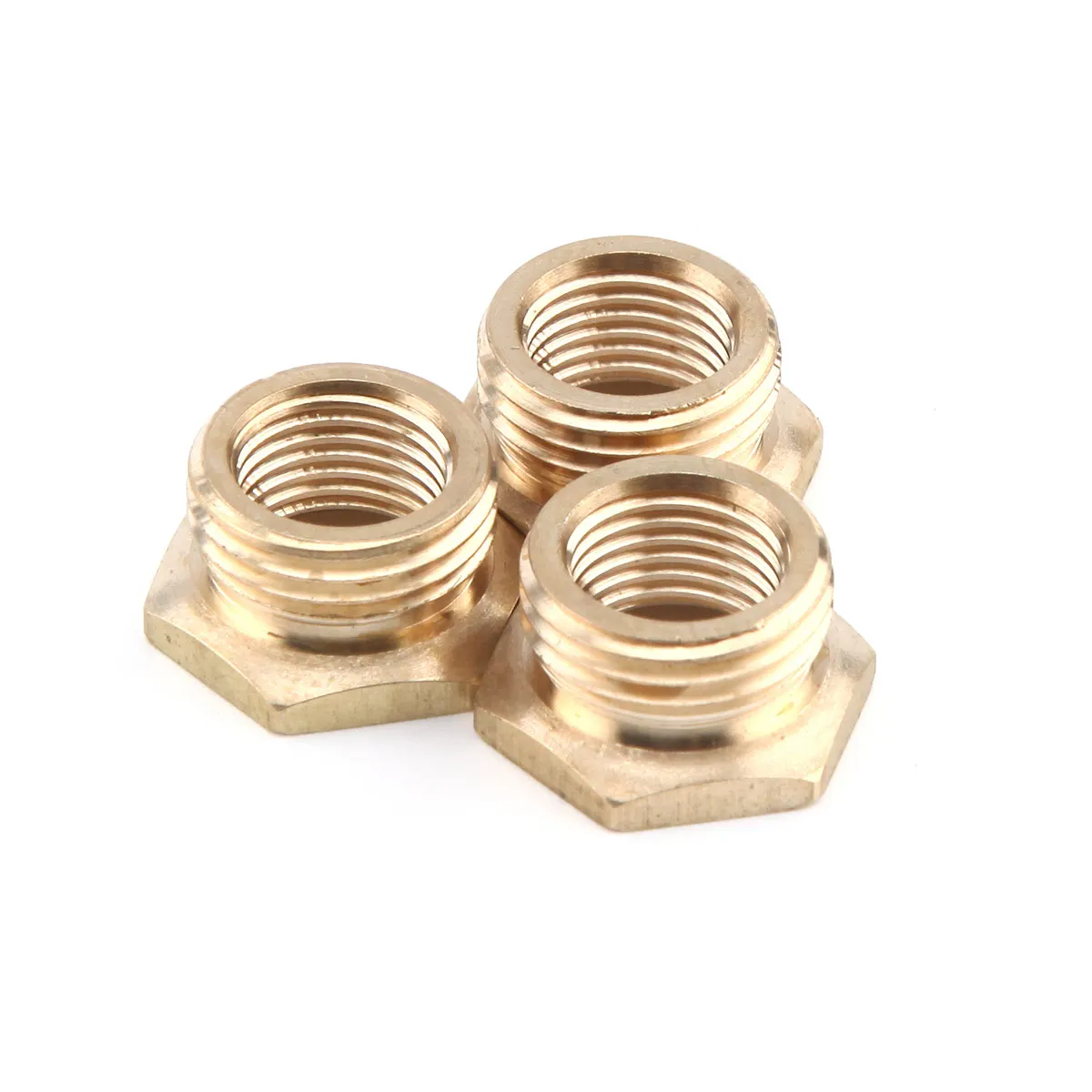 1Pc RCEXL Copper 14mm to 10mm Spark Plug Bushing Adapters Spark Plug Parts