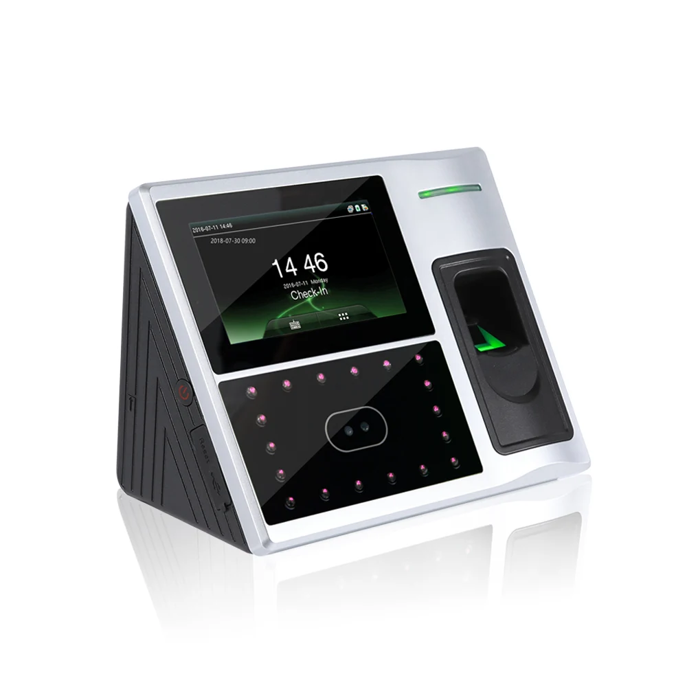 

4.3 inch TFT color screen biometric time attendance access control facial machine with backup battery(FA1-H)