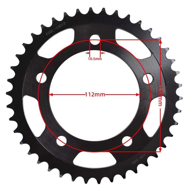 For Honda CB600 CBF600 CBR600 600CC CB CBR 650 CBR900 RR XL1000 Rebel DTC Motorcycle Front Rear Sprocket Chain 525 15 T 42 Teeth