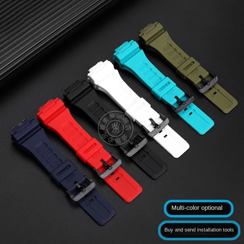 For Casio G-Shock DW-H5600 DW H5600 Series 40th Anniversary 18mm Resin Silicone Waterproof dwh5600 Watch Strap Men Watchband