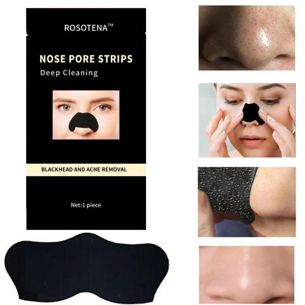 Limpeza profunda cravo removedor máscara, cuidados com a pele, preto Poro tiras, tratamento Poro, acne pontos, nariz psiquiatra, limpo, S1R3