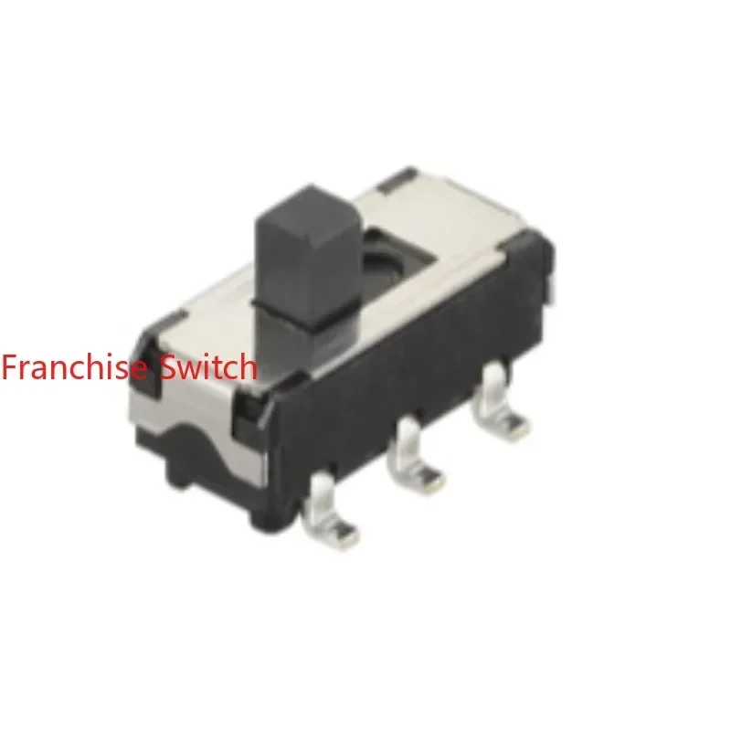 100PCS SSSS213202 Patch 6Feet 2Gears, Vertical Forward Dial, Slide Switch