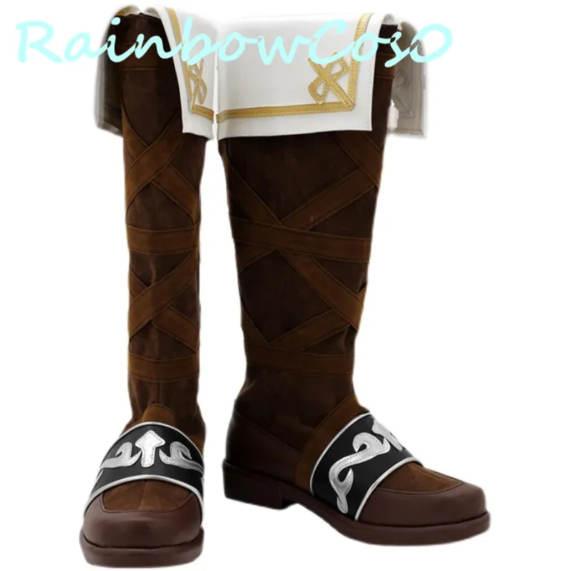 파이어 엠블럼 섀도우 드래곤과 빛의 검 마르트 코스프레 신발 부츠 게임 애니메이션 카니발 파티 할로윈 크리스마스 W2206