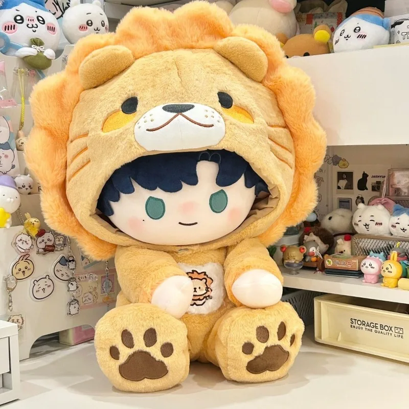 40 cm Nicht-attribut Puppe Kleidung Zubehör Nette Overall Cartoon Dress-up Plüsch Spielzeug Kinder Geschenk Baumwolle Sitzen Puppen kleidung