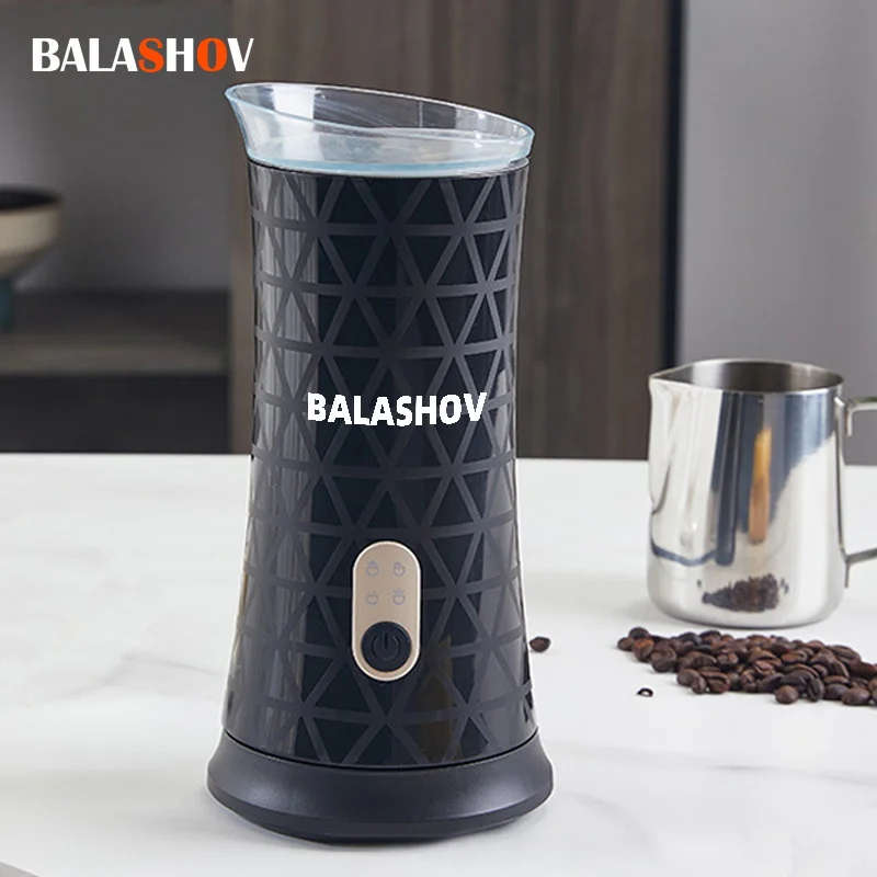 

240ml Electric Milk Frother Frothing Chocolate Mixer Homemade Cold Hot Latte Cappuccino Coffee Milk Warmer Portable Blender