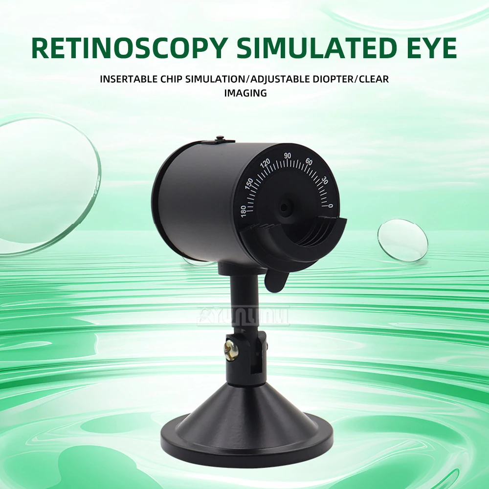 

Optical Practice Eye Model | Simulation Eye for Retinoscopy and Refraction Training with Trial Lens Set​