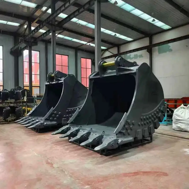 Haoen Heavy Duty Rock HDR Bucket Model XE550 For 55 Ton Q355/NM500/HARDOX400/500 Material 1650Mm Jaw Opening
