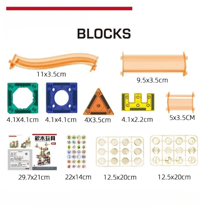 73/94 Piezas Juego de Bloques Magnéticos de Construcción, Regalo para Niños, Juguete de Ensamblaje para Padres e Hijos, Desarrollo Intelectual para Niños de 3 a 6 Años