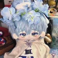 Stuffed 20cm Anime Frieren: Beyond Journey's End Himmel Figure Plush Dress Up Cotton Doll Toys for Kids Fans Collection Gifts