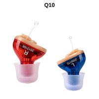 Q10 Hearing Aids Audifonos for Deafness Elderly Adjustable Micro Wireless Mini Size Invisible Hearing Aid Ear Sound Amplifier