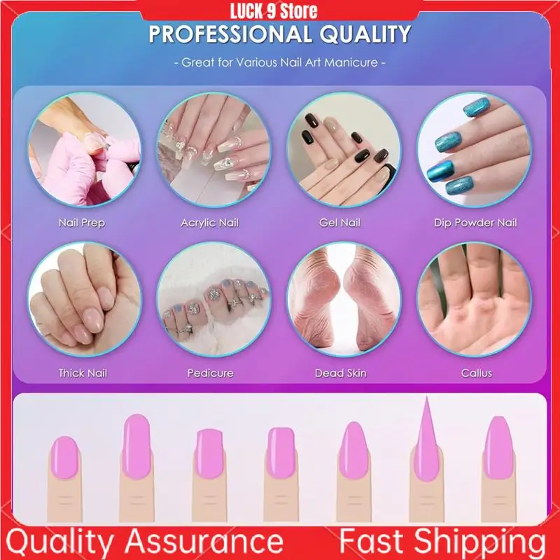 

3/32 дюйма для набора сверл для ногтей (26 шт.)) - профессиональные защитные насадки для дрели для ногтей, для акрилового технического маникюра и педикюра-AB5