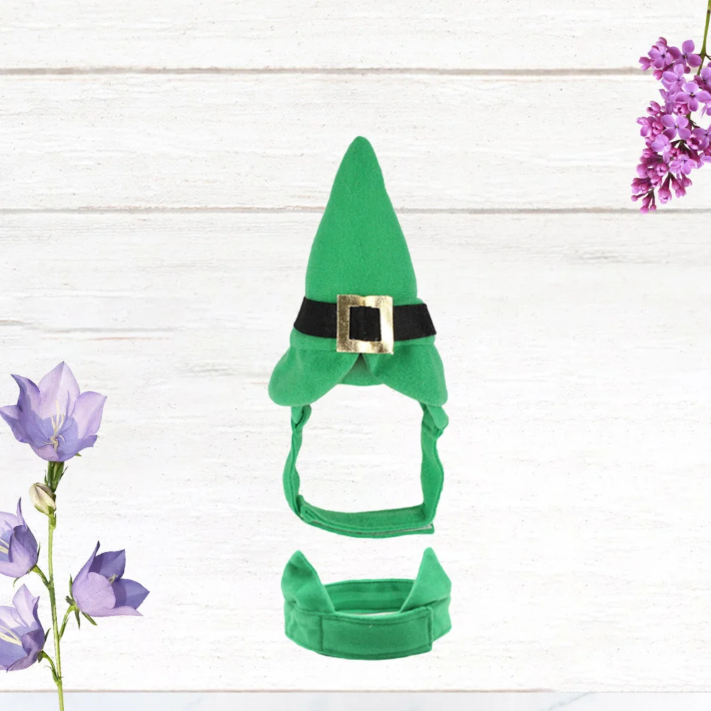 Conjunto de disfraz del Día de San Patricio para mascotas, diadema de algodón de alta calidad para perros, Kit de cinturón, traje de fiesta verde, conjunto de disfraz del Día de San Patricio para mascotas