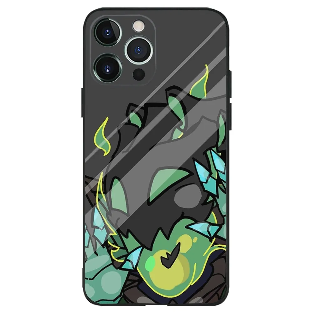 Game L-LOL T-Thresh Phone Case For iPhone 16,15,14,13,12,11,Plus,Pro Max,XS,X,XR,SE,Mini,8,7 Soft Silicone Black Cover