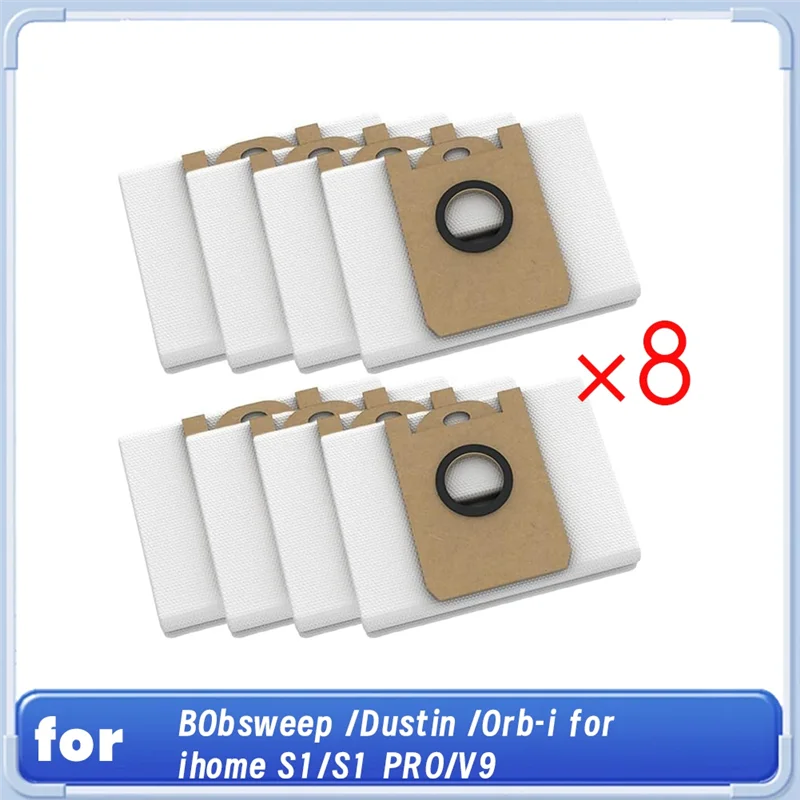 

BFYL 3,5 л одноразовые мешки для пыли, сменные комплекты для Bobsweep/Dustin/Orb-I для робота-пылесоса Ihome S1/S1 PRO/V9