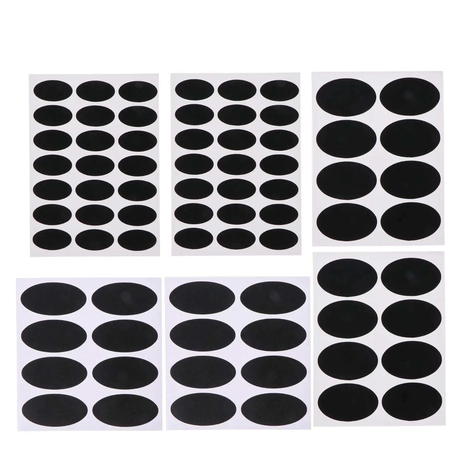 

148 Pcs Spice Jar Labels Preprinted Waterproof Stickers Calendar for Food Black Paper Kitchen Bottle