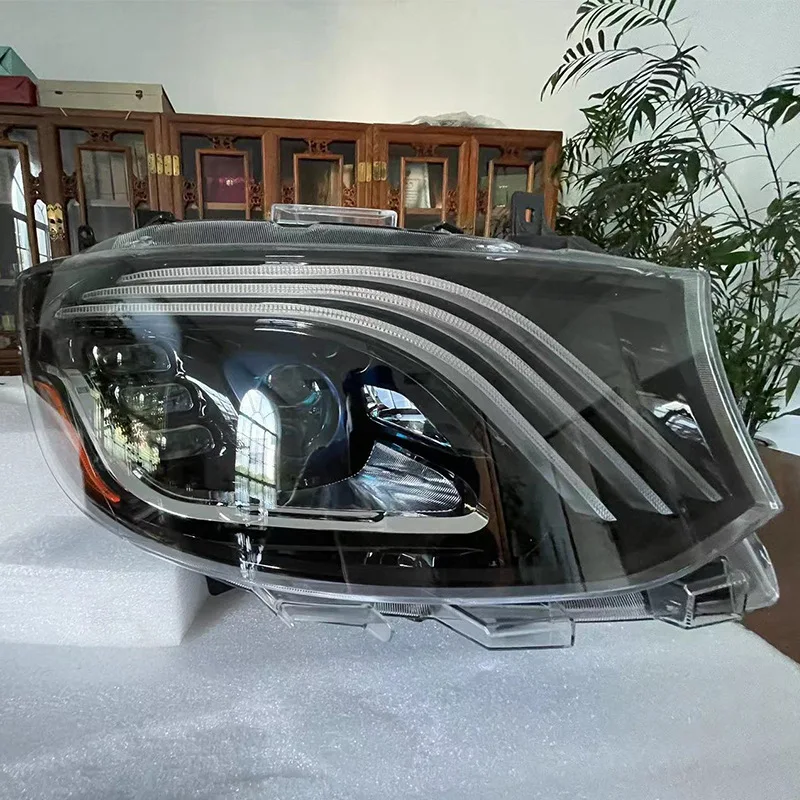 -For  Upgraded Full LED PC Headlight Assembly 20W for Sprinter W907 VS30 2019-2023^